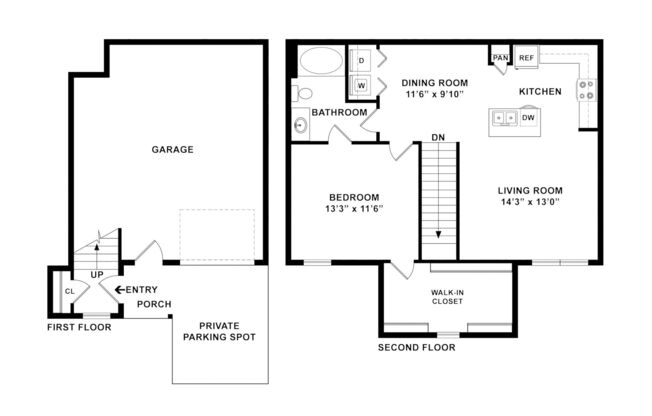 1 bed, 1 bath, 900 sqft, $1,320
