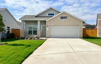 Brand new 1 story 3 bedroom home for lease