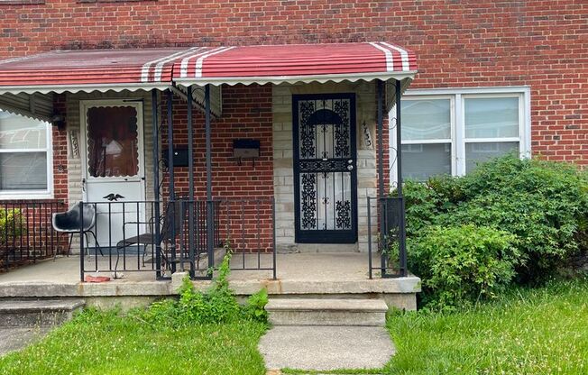 Beautiful 3 Bedroom 1 Bathroom East Baltimore Town Home