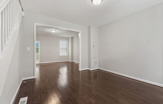 Spacious 2-Bedroom, 1-Bathroom home with Modern Amenities in East Baltimore!