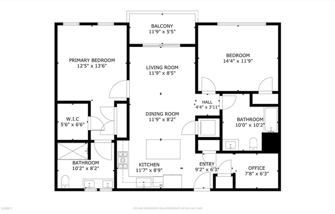 2 beds, 2 baths, 1,195 sqft, $6,500, Unit 321