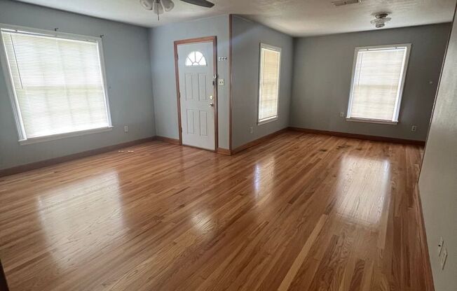 Gorgeous hardwood Floors