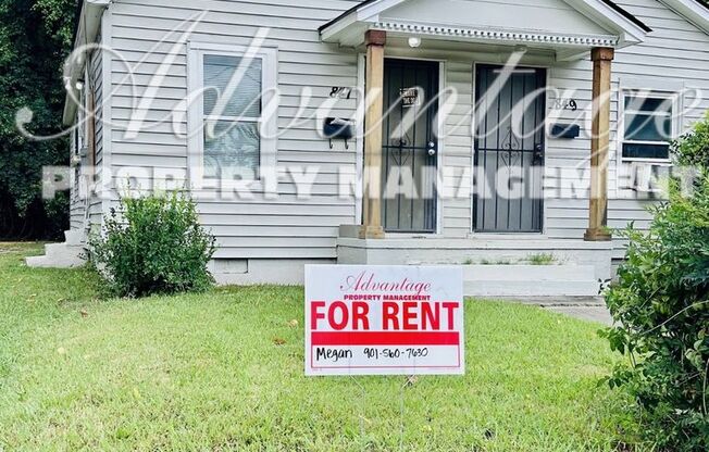 Very Cute Duplex in N. Memphis