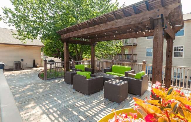 Gazebo at Residences at Forestdale Apartments