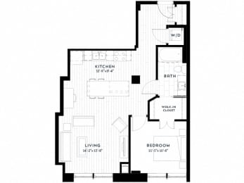 1 bed, 1 bath, 793 sqft, $2,030