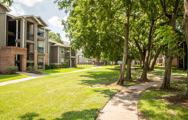 Miles of walking trails to enjoy at Memorial Heights.