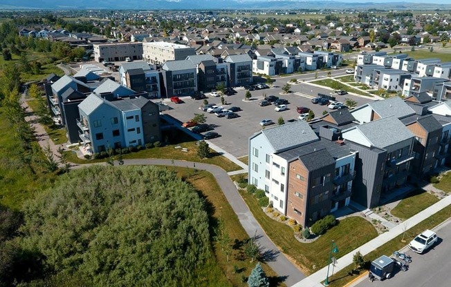 Elegant Exterior View at West Village at Four Points, Bozeman, MT