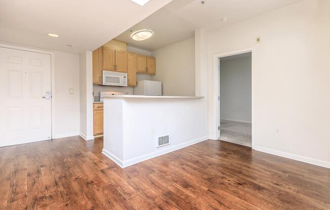 a view of a kitchen floor