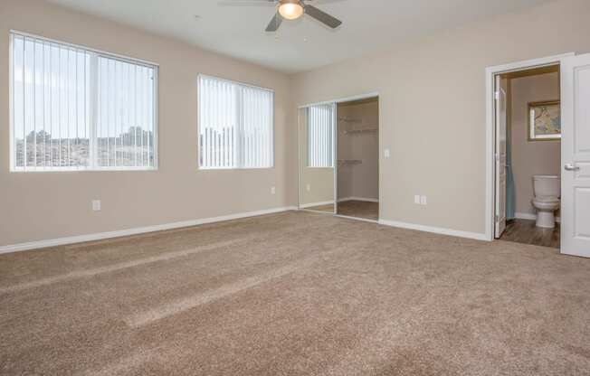 Unfurnished Living Area at The Passage Apartments by Picerne, Nevada