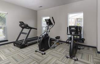 State of the art fitness center at The District, Memphis, Tennessee
