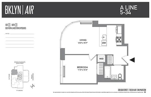 Studio, 1 bath, $4,100, Unit 20A