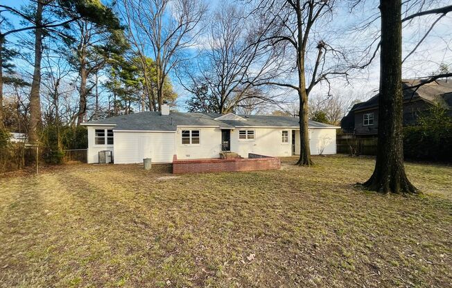 Charming East Memphis home, 3BR/2ba, 1600 sq ft! One dog ok w fees! Fully fenced in back yard.