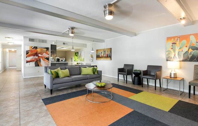 the preserve at ballantyne commons living room and kitchen
