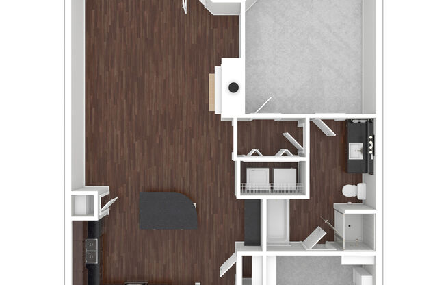 1 bed, 1 bath, 866 sqft, $1,495