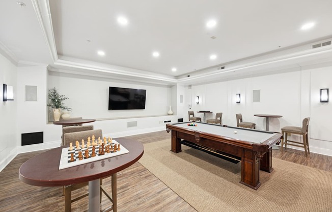 Photo of billards room