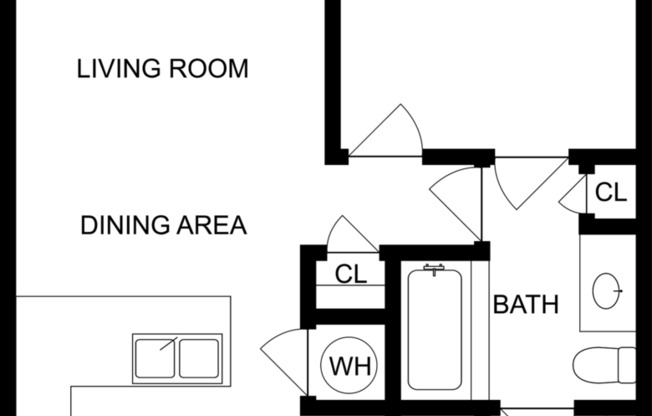 1 bed, 1 bath, 659 sqft, $1,320