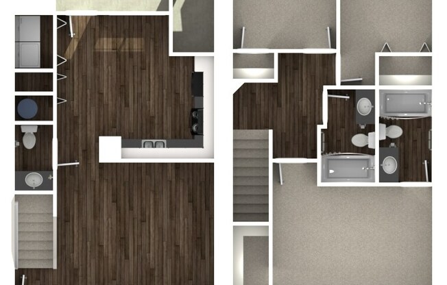 3 beds, 2.5 baths, 1,106 sqft, $1,500