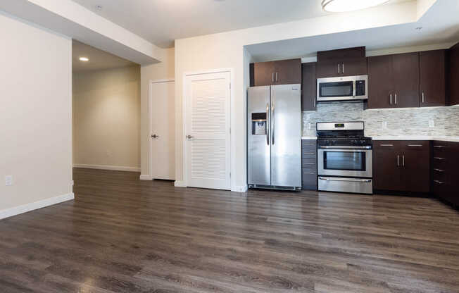 Living Room with Hard Surface Flooring