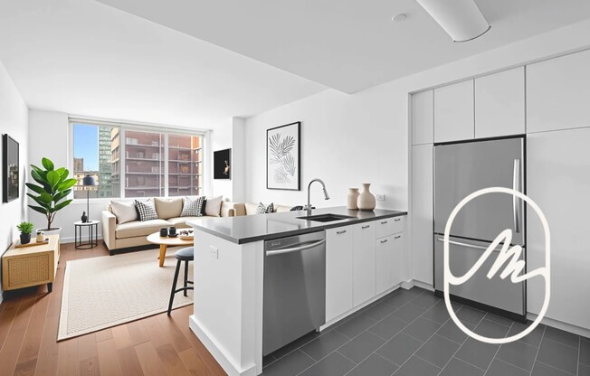 1 bed, 1 bath, $4,695, Unit 22C