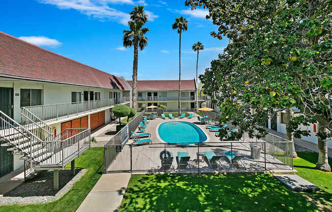 Gated Pool of Avani North Tucson Apartments in Tucson Arizona