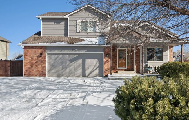 Spacious 5-Bedroom, 4-Bathroom home in West Greeley