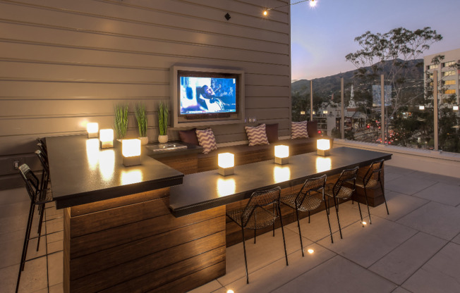 Entertain at our rooftop with ample seating