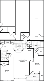 2 beds, 2 baths, 1,142 sqft, $2,668