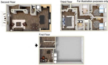 3 beds, 2.5 baths, 1,600 sqft, $4,447