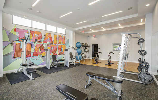 Gym at The George, Wheaton, MD, 20902