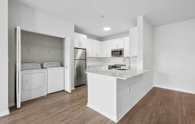 Kitchen with Stainless Steel Appliances