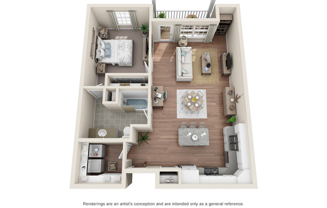 1 bed, 1 bath, 865 sqft, $1,340, Unit 1606-300