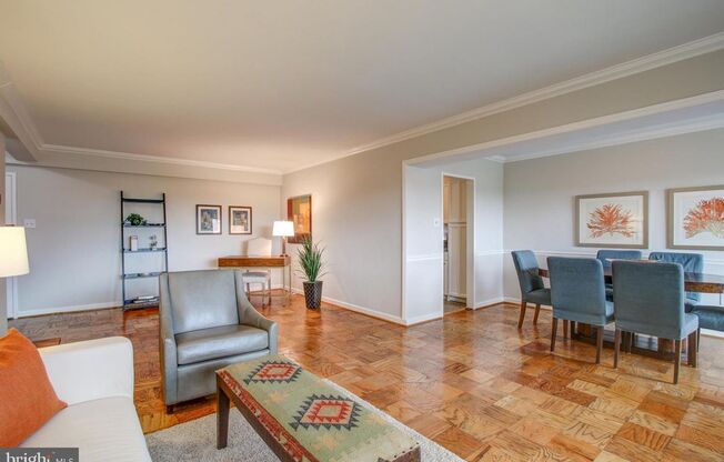 Wesley Heights Two Bedroom, Two Baths, Furnished or Unfurnished!