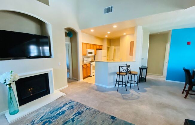 $600 MOVE_IN BONUS Furnished Modern 2 Bed, 2 Bath Natomas Condo with Third Floor Loft