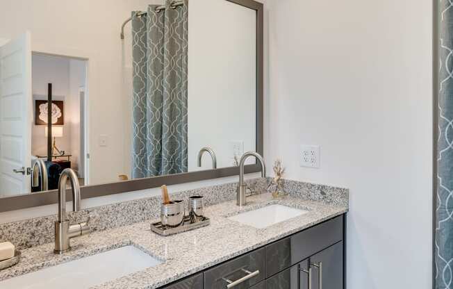 Bathroom at Link Apartments® Grant Park, Atlanta