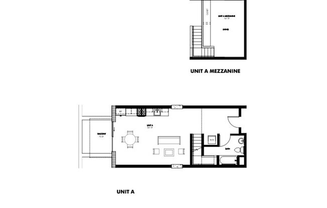 1 bed, 1 bath, 695 sqft, $2,550, Unit 104