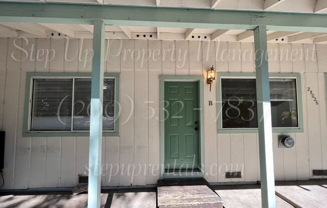 2 Bedroom 1 Bath Duplex In Sierra Village With Trash & Water Included!!!