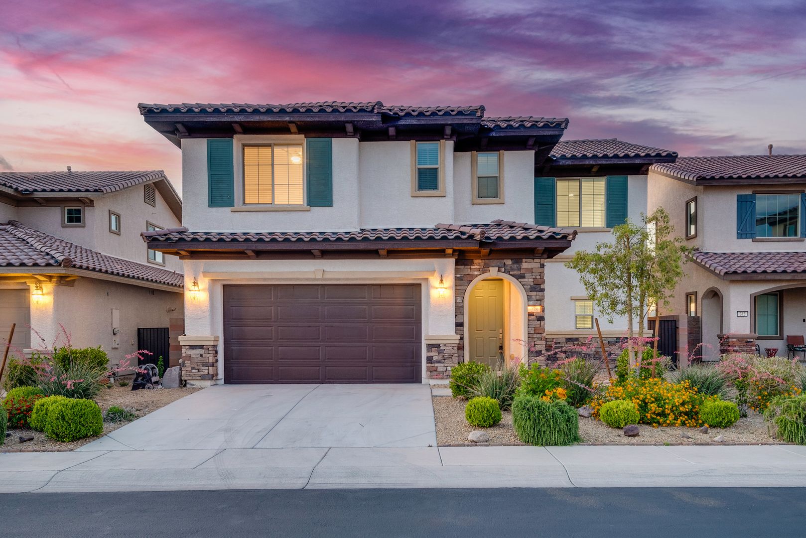 Welcome to your dream home located in the prestigious guard-gated community of Tuscany in Henderson!
