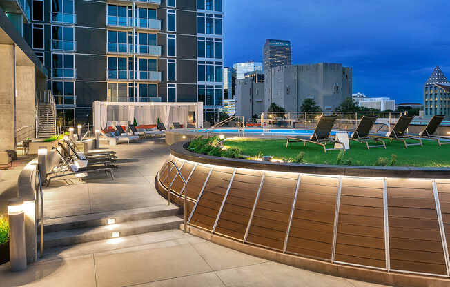 Rooftop Lounge and Swimming Pool