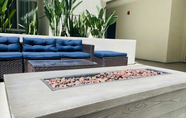 Firepit Patio at Plaza Lafayette, California, 90057