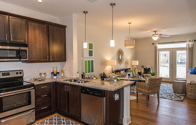 Kitchen at Stephens Pointe, Wilmington, North Carolina