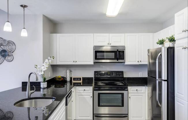 Spacious Kitchen with Ample Cabinet and Counter Space