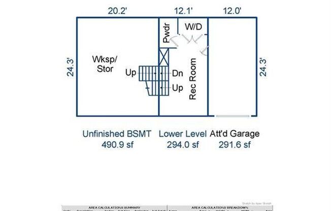 3 beds, 2.5 baths, $1,850