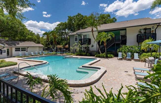 Swimming pool and sundeck