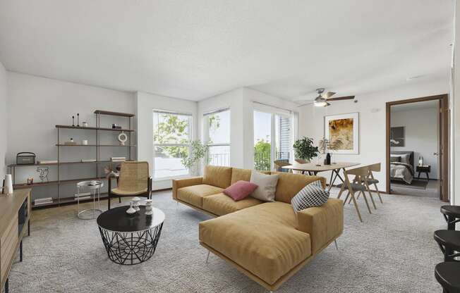 Eden Commons Apartments in Eden Prairie, MN Living Room