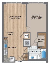 1 bed, 1 bath, 755 sqft, $3,020