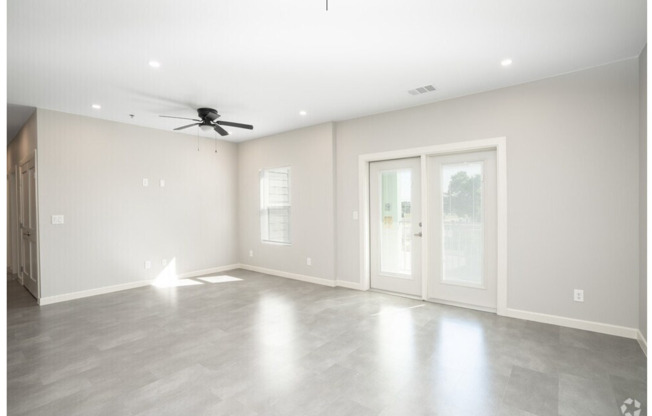 3 beds, 2 baths, 1,269 sqft, $995, Unit C-01/ BROWNC/ PARKING LOT VIEW