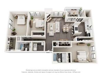 3 beds, 2 baths, 1,501 sqft, $1,951