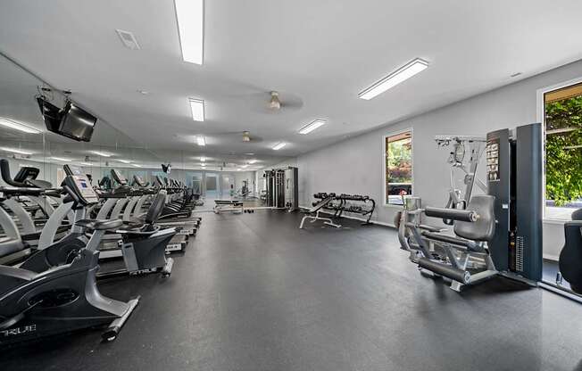 24 Hour Fitness Center at Lakeside Village Apartments, Clinton Township, MI