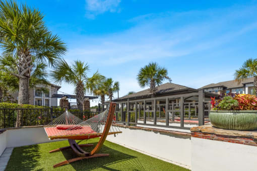 Garden and Seating Area at The Loree, Jacksonville, FL, 32256