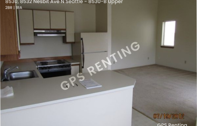 2 beds, 1 bath, $1,595, Unit 8530-B Upper